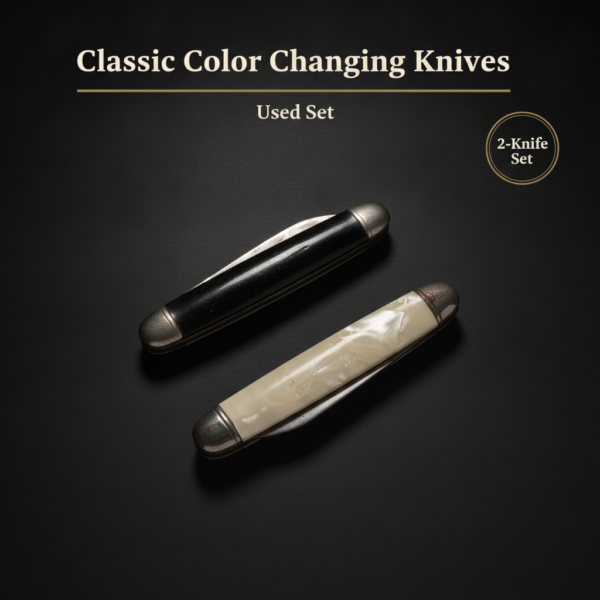 Classic color changing knives
